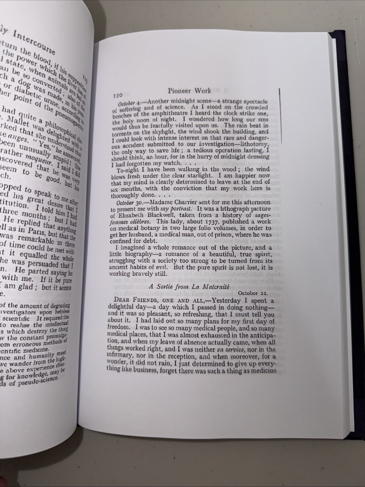 Blackwell – Pioneer Work for Women – New hardback or cased book – X555z