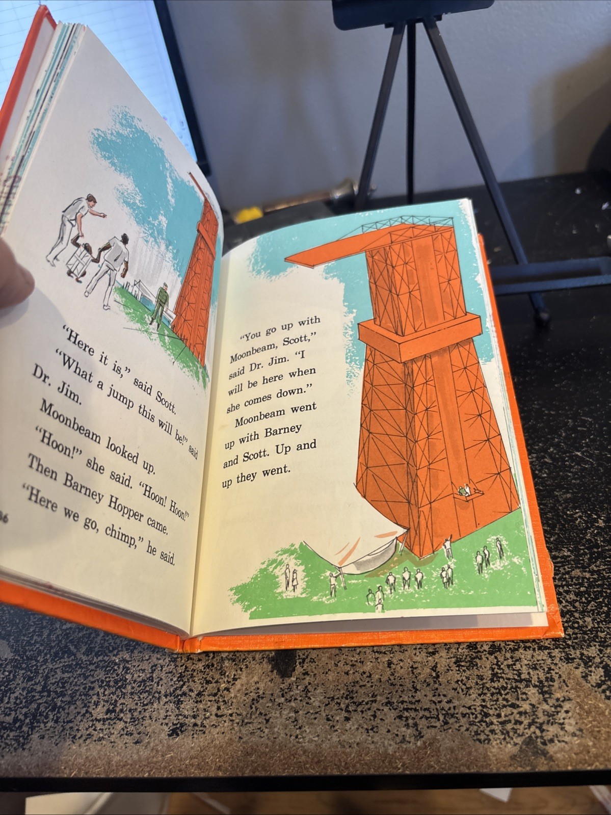 Moonbeam and the big jump (The Moonbeam books) 1974 HC Edition
