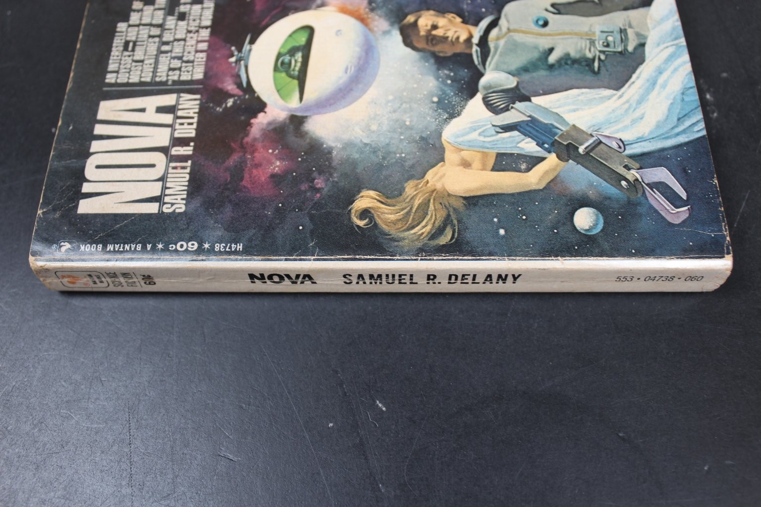 NOVA Samuel R. Delany 1969 Bantam Paperback Sci-Fi Space Opera Classic PB SF
