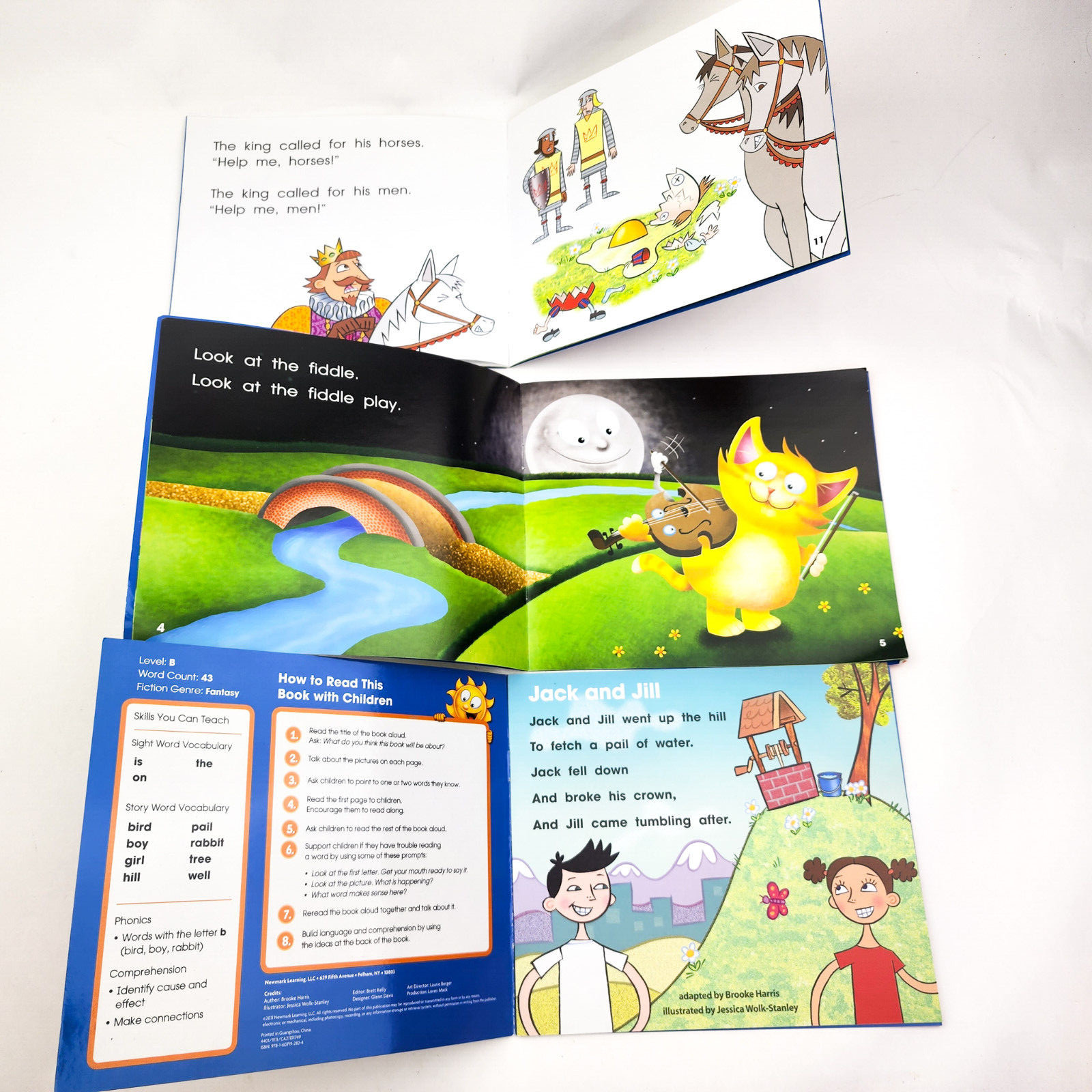 Newmark Learning Rising Readers Leveled Books Nursery Rhyme Tales set of 12 2011