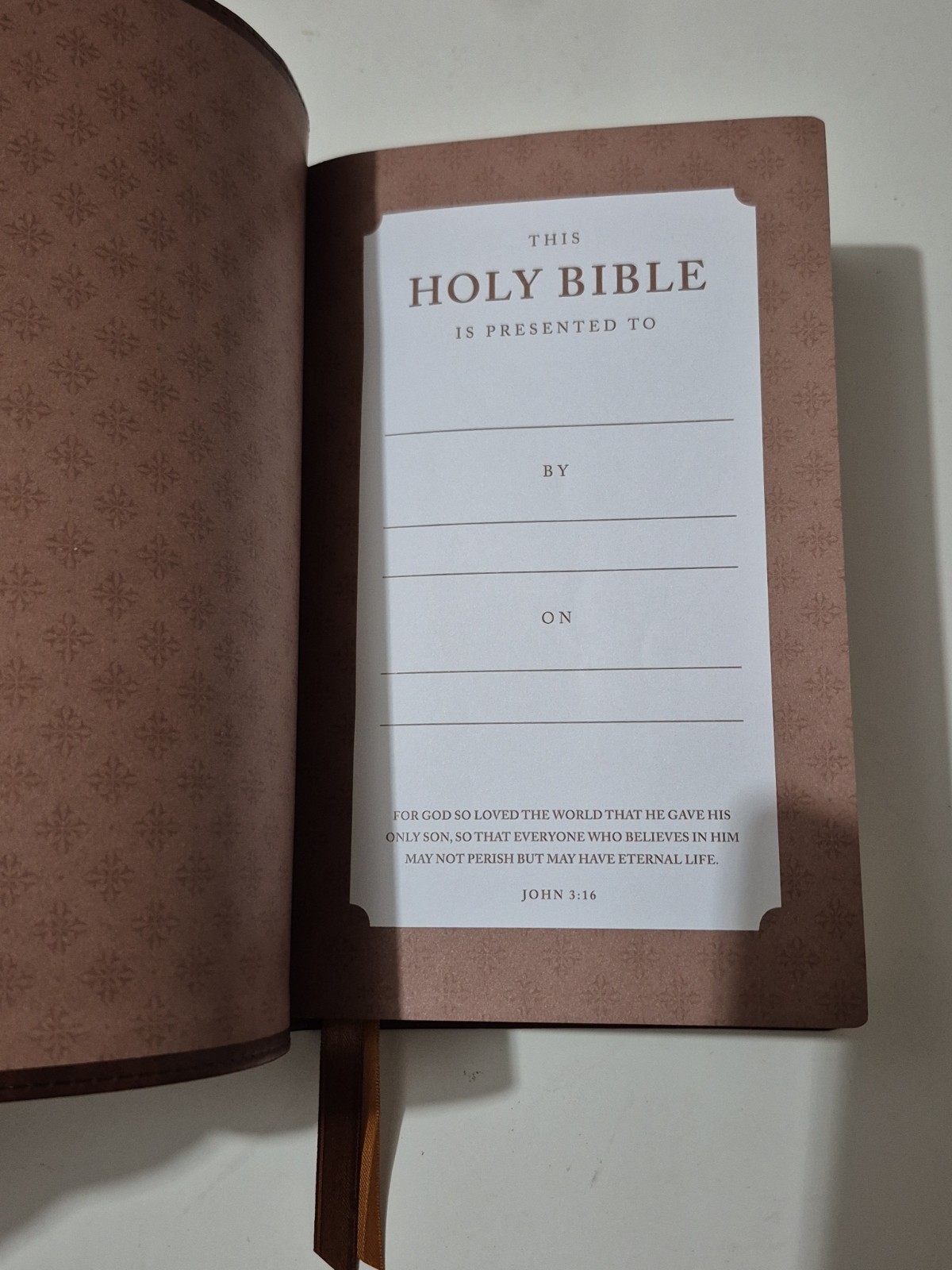 NRSV Catholic Bible, Leathersoft, Brown, Catholic Bible Press