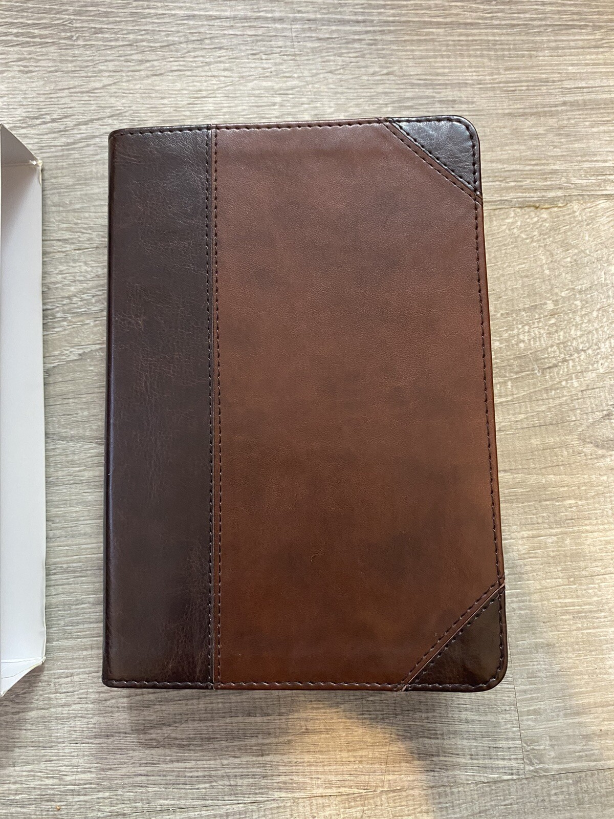 ESV Personal Reference Bible English Standard TruTone Brown/Walnut New Open Box