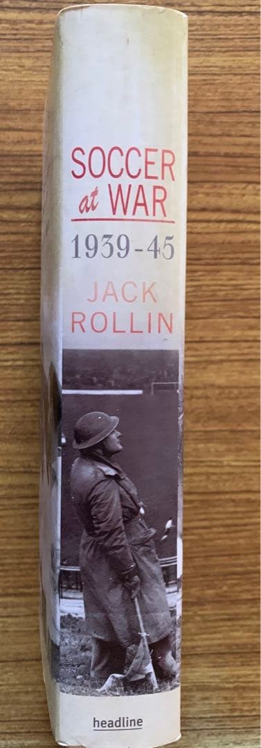 Unobtainable Soccer at War 1939-45 British Football WWII History 466 Pages