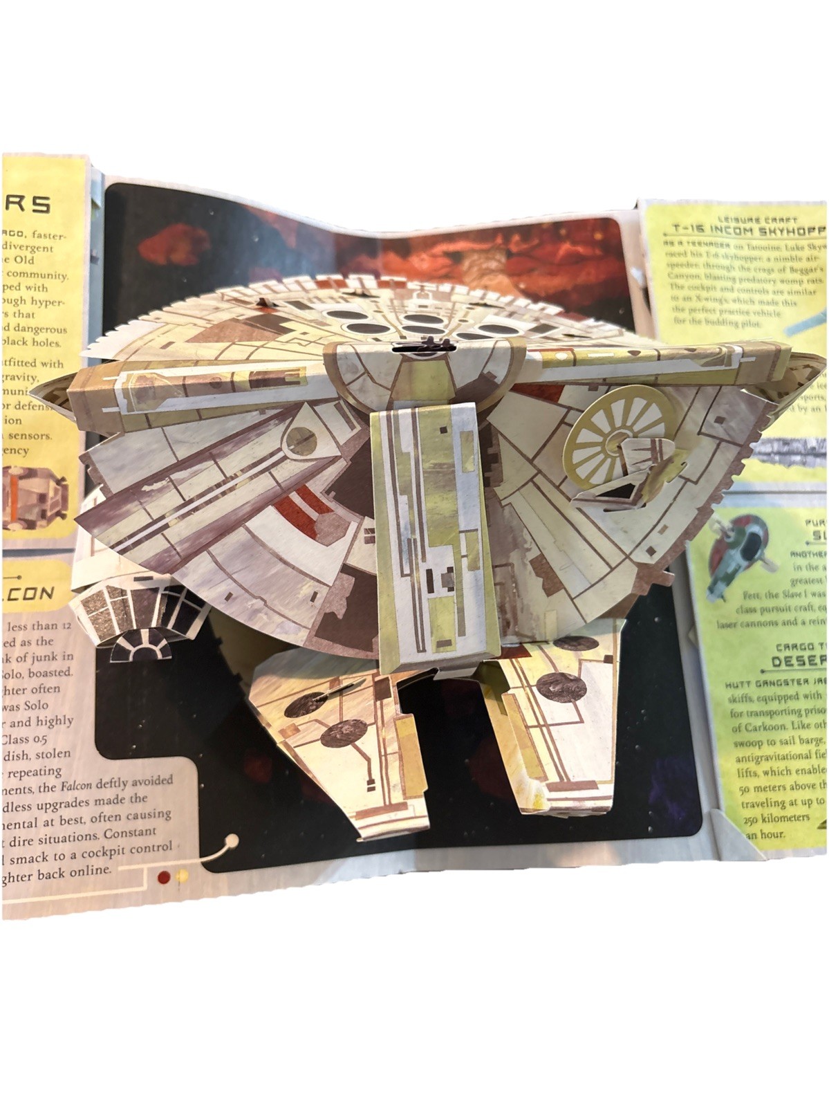Star Wars A Pop-Up Guide to the Galaxy Matthew Reinhart Rare Very Good Pop-ups