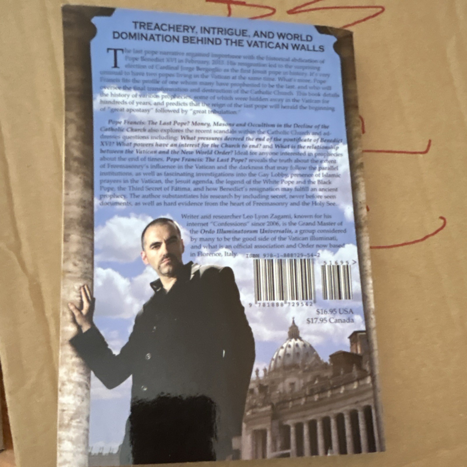 Pope Francis: The Last Pope? by Leo Lyon Zagami (Paperback, Conspiracy)