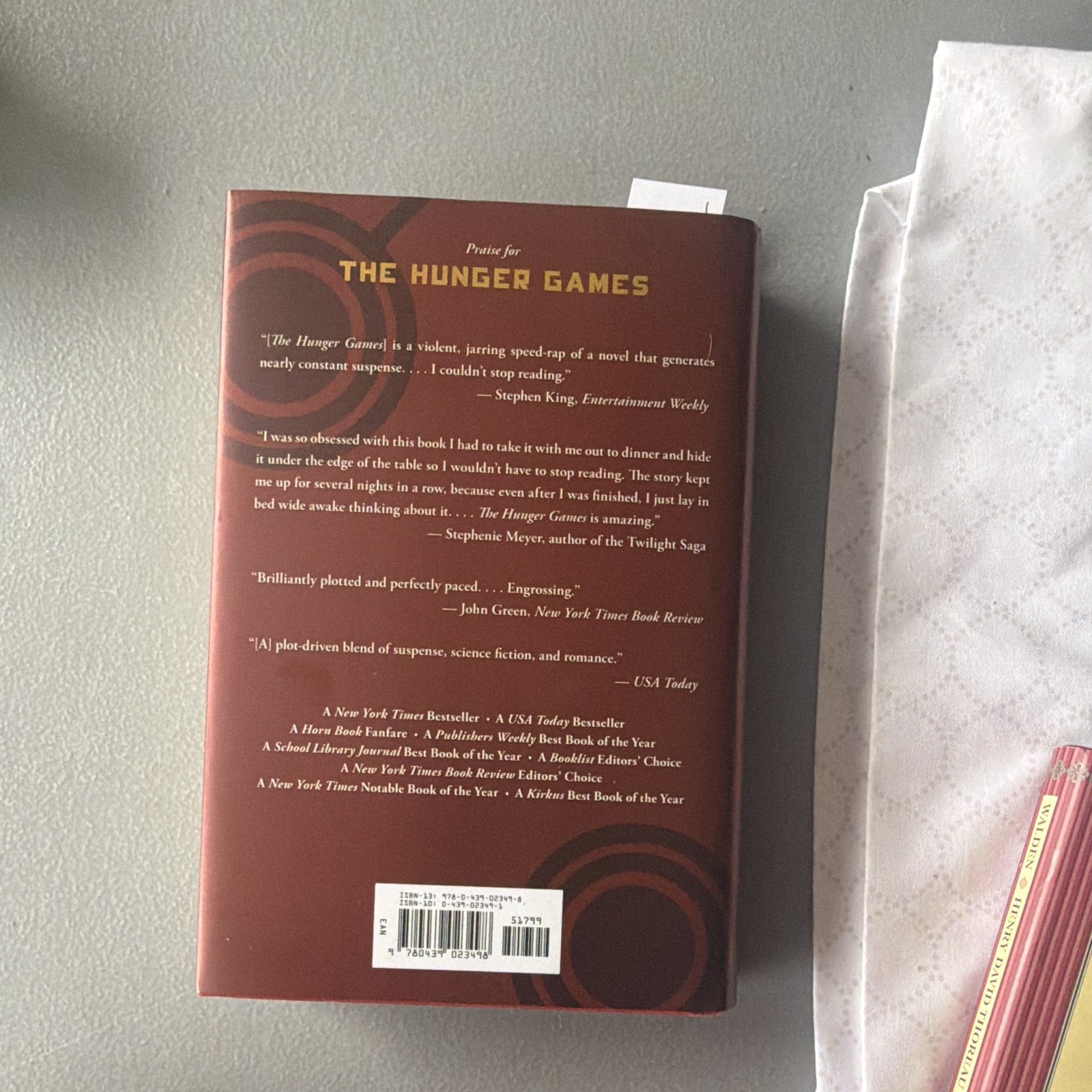 Suzanne Collins Catching Fire (Hunger Games Book 2) 2009 HC 1st Ed w/ DJ