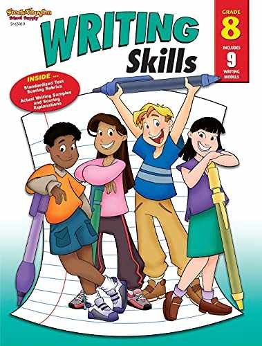 Writing Skills Grade 8 – Paperback, by Steck-Vaughn – Very Good