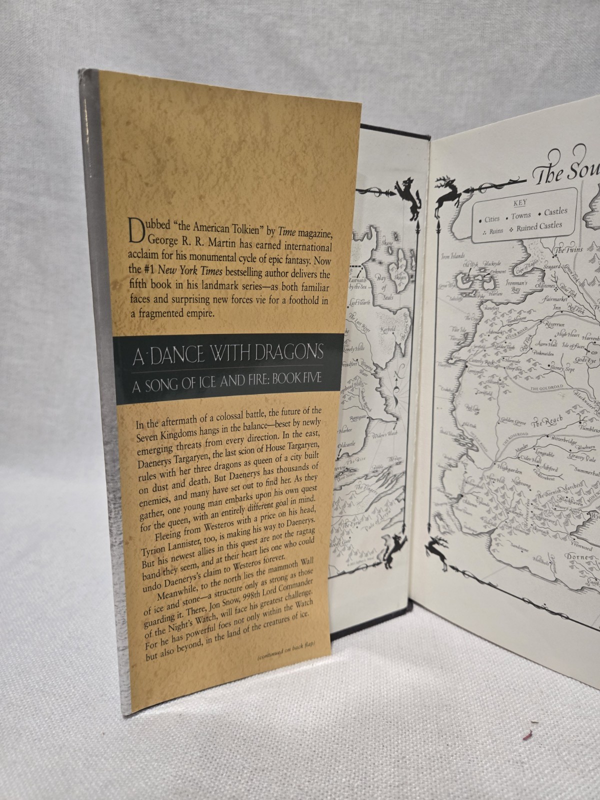 A Dance With Dragons George R.R. Martin Hardcover 1st Book Club Edition BCE