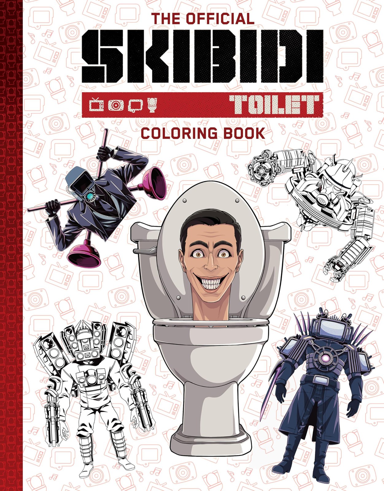 The Official Skibidi Toilet Coloring Book (Stocking Stuffer)