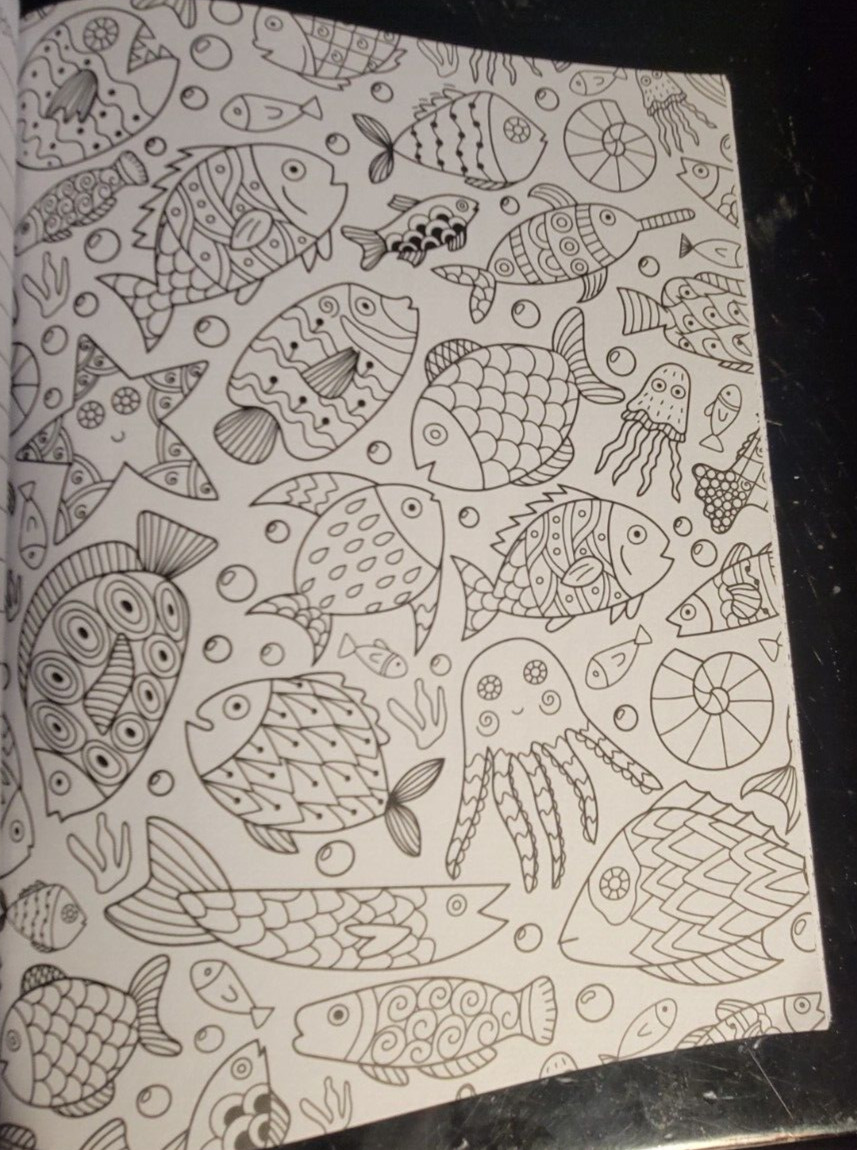 COLOR ME CALM JOURNAL Vol 3 – Adult Coloring Book by TOPIX MEDIA – 47 PRINTS