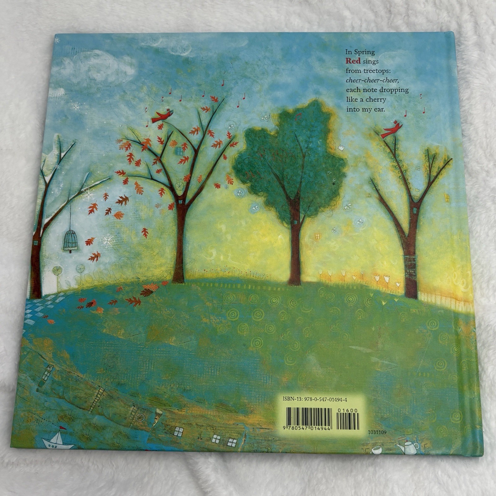 Red Sings from Treetops: A Year in Colors (Sidman, Zagarenski) – VERY GOOD
