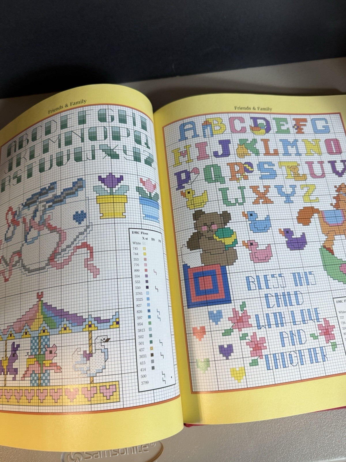 Donna Kooler’s “555 Fabulous Cross-Stitch Patterns” – (Hardcover)