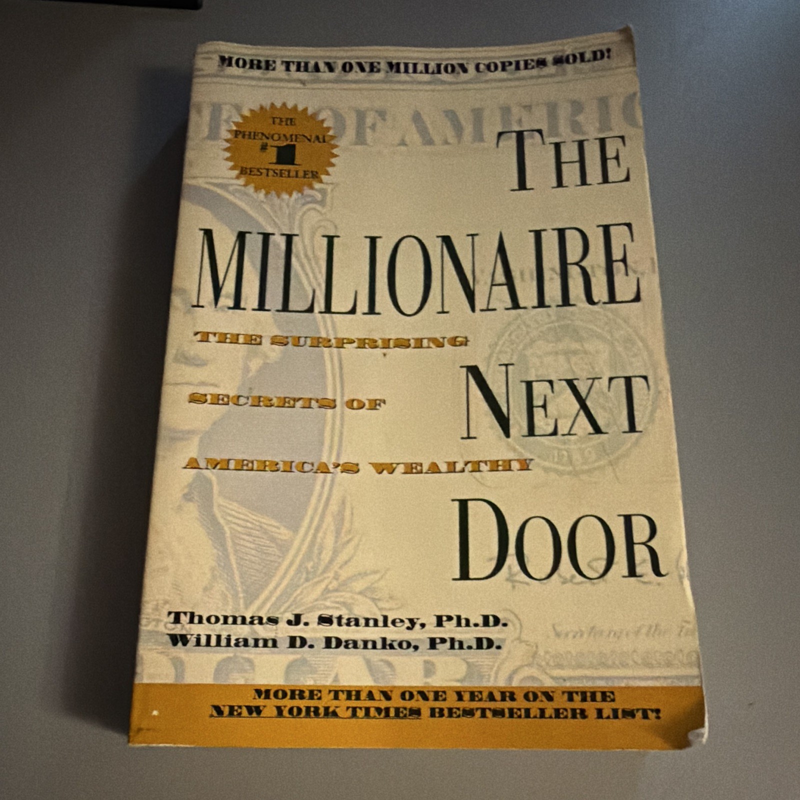 Stanley & Danko The Millionaire Next Door Pocket Books 1998 Trade Paperback