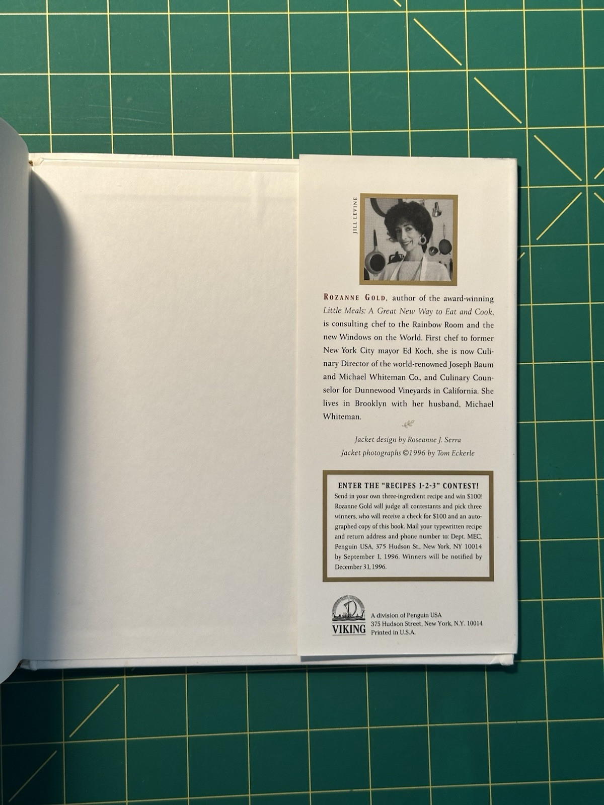 Recipes 1-2-3 by Rozanne Gold
