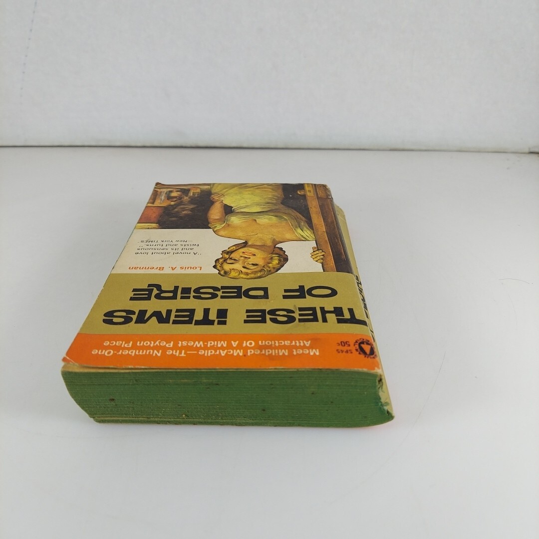 These Items of Desire Louis A Brennan Popular Library SP45 July 1959 PB