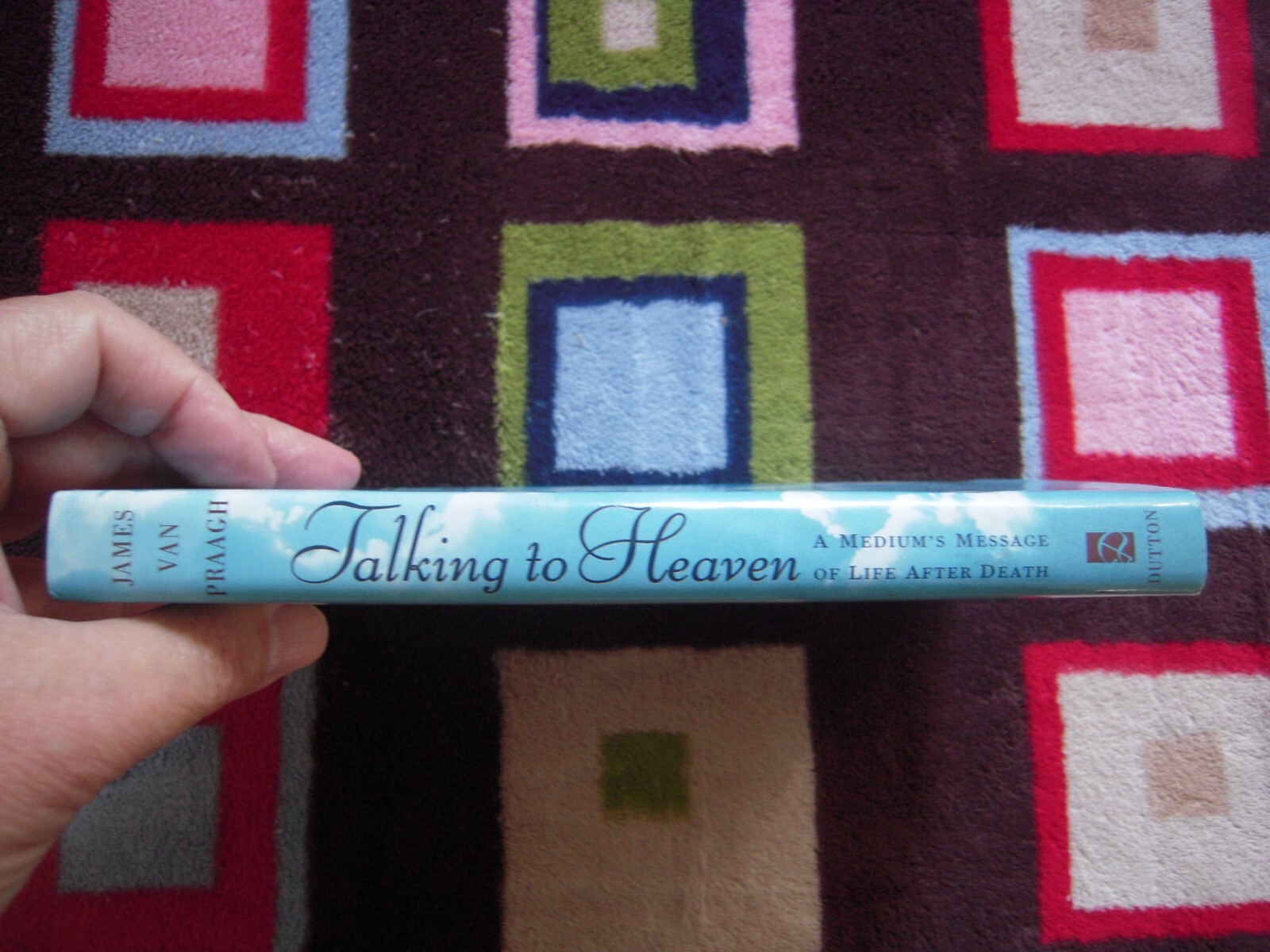 VTG 1997 TALKING TO HEAVEN BY JAMES VAN PRAAGH HARDCOVER 1ST EDITION 194 PAGES
