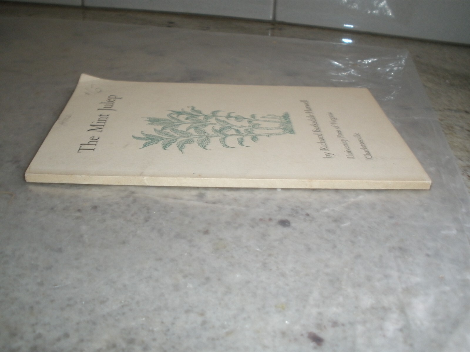 THE MINT JULEP RICHARD HARWELL PAPERBACK 1975