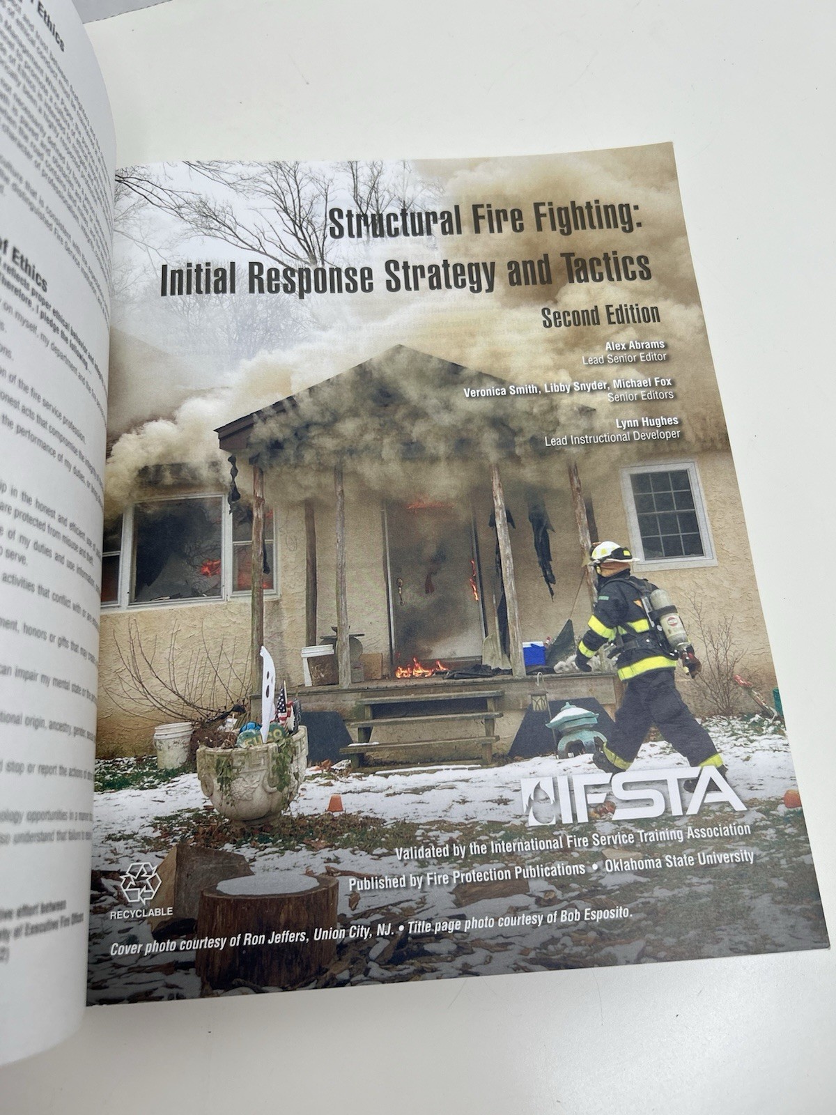 Structural Fire Fighting: Initial Strategy and Tactics 2nd edition