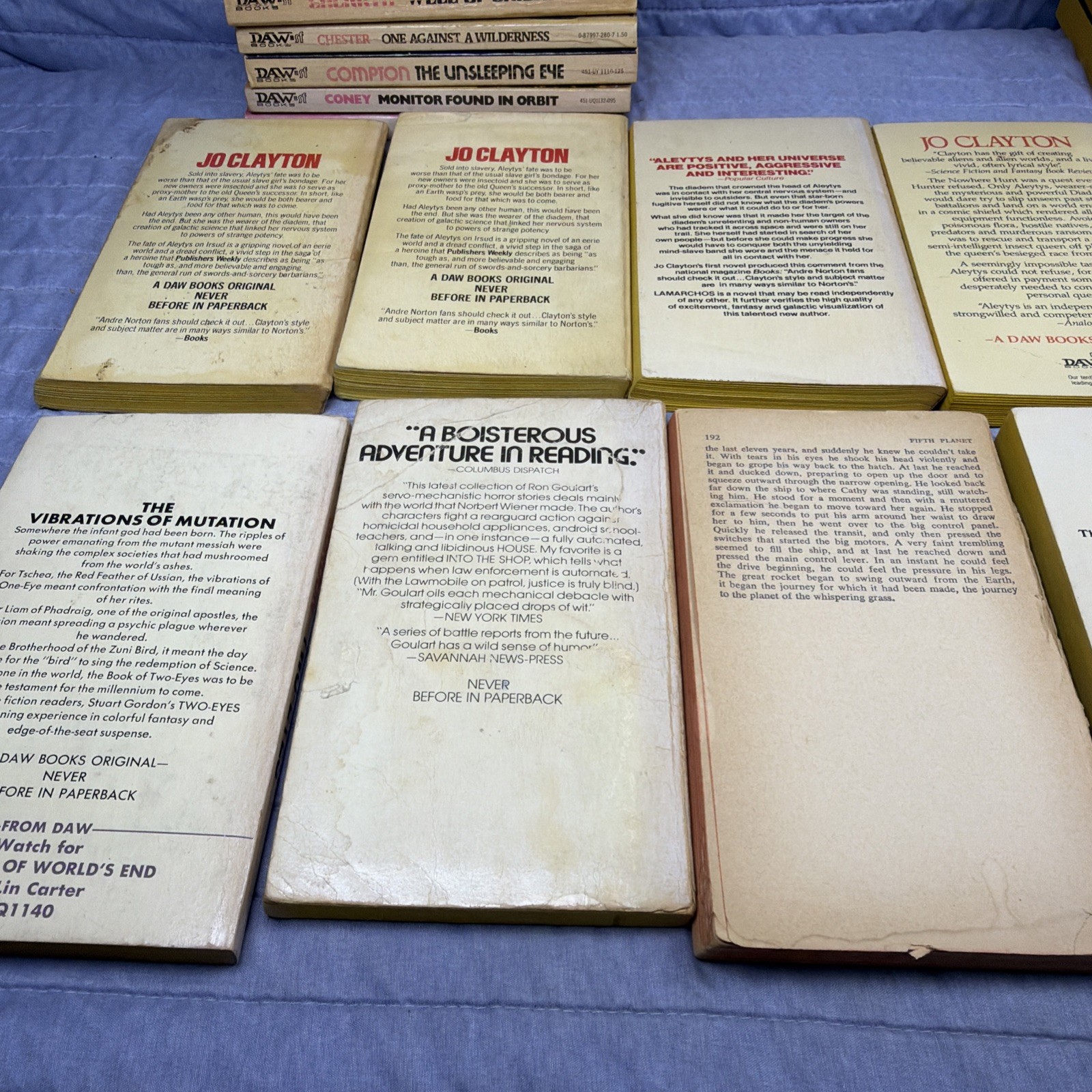 U Pick | Vintage DAW books Sf UK Science Fiction Fantasy Carter Lee Norman