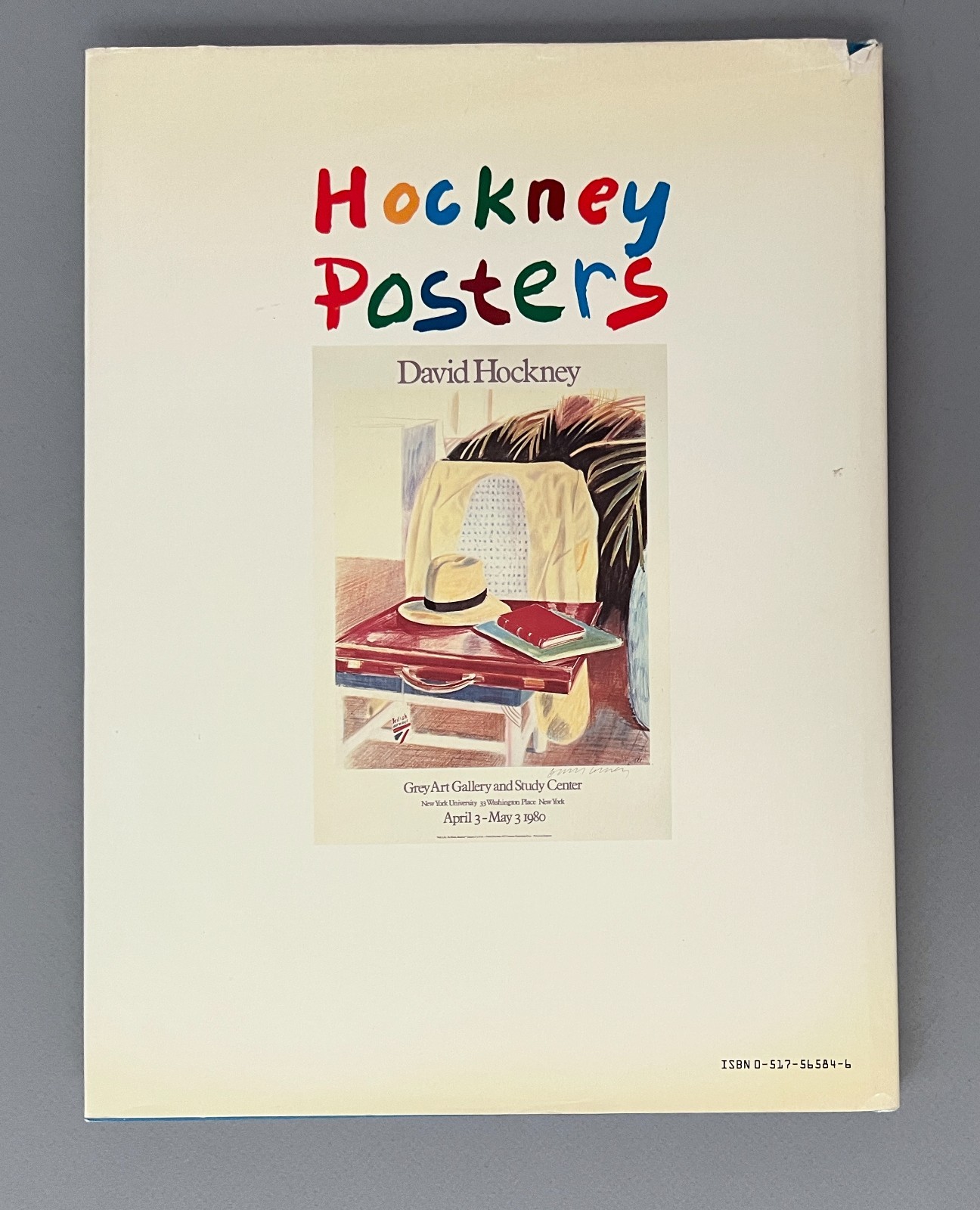 DAVID HOCKNEY POSTERS 40 Large Plates HCDJ Art Book 1987 First Edition 1st Print