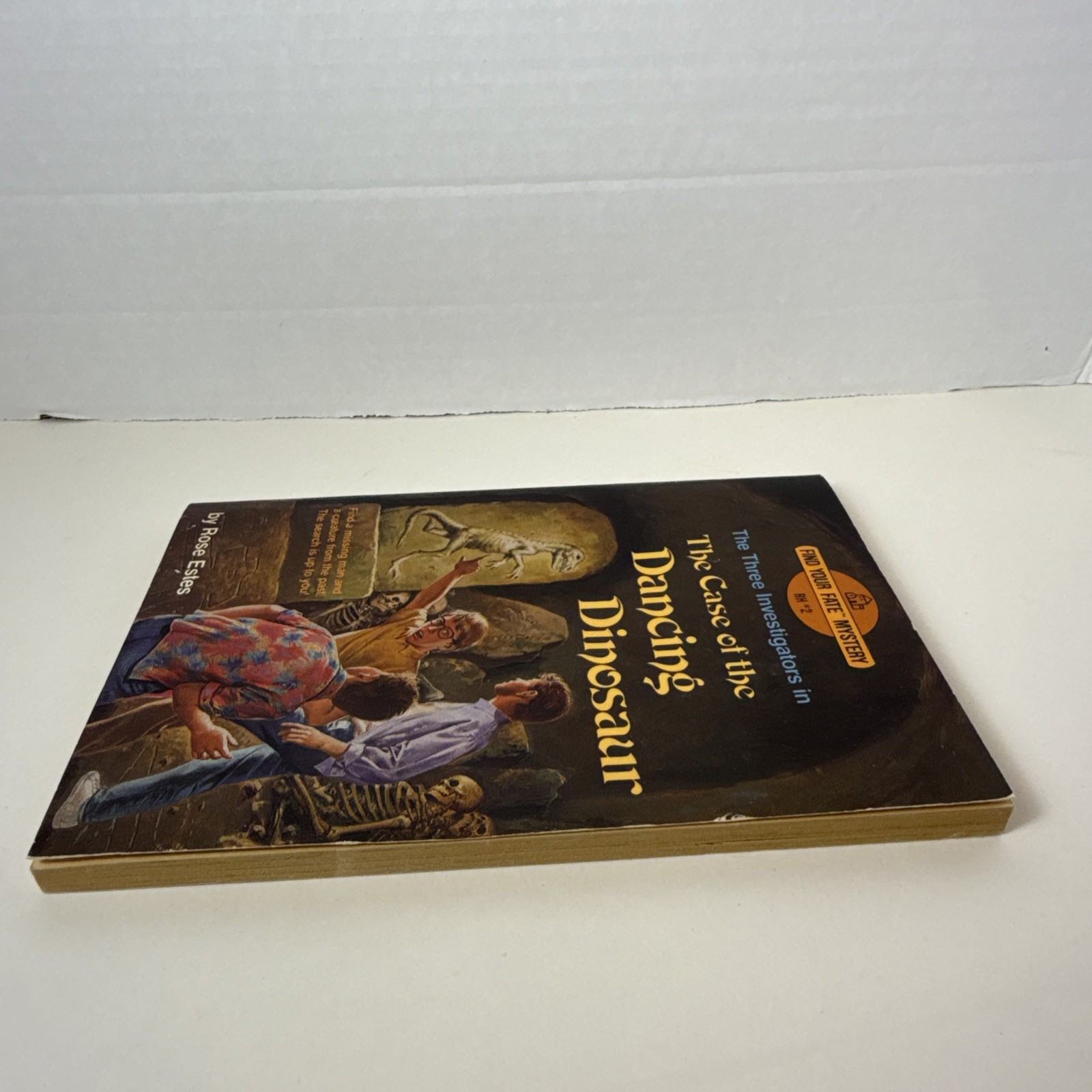 Three Investigators Case of the Dancing Dinosaur Paperback Find Your Fate