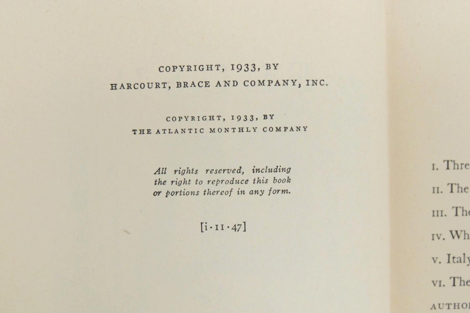 FLUSH: A biography ~ Virginia Woolf ~ Vintage 1933 HC 1st Edition Later Print