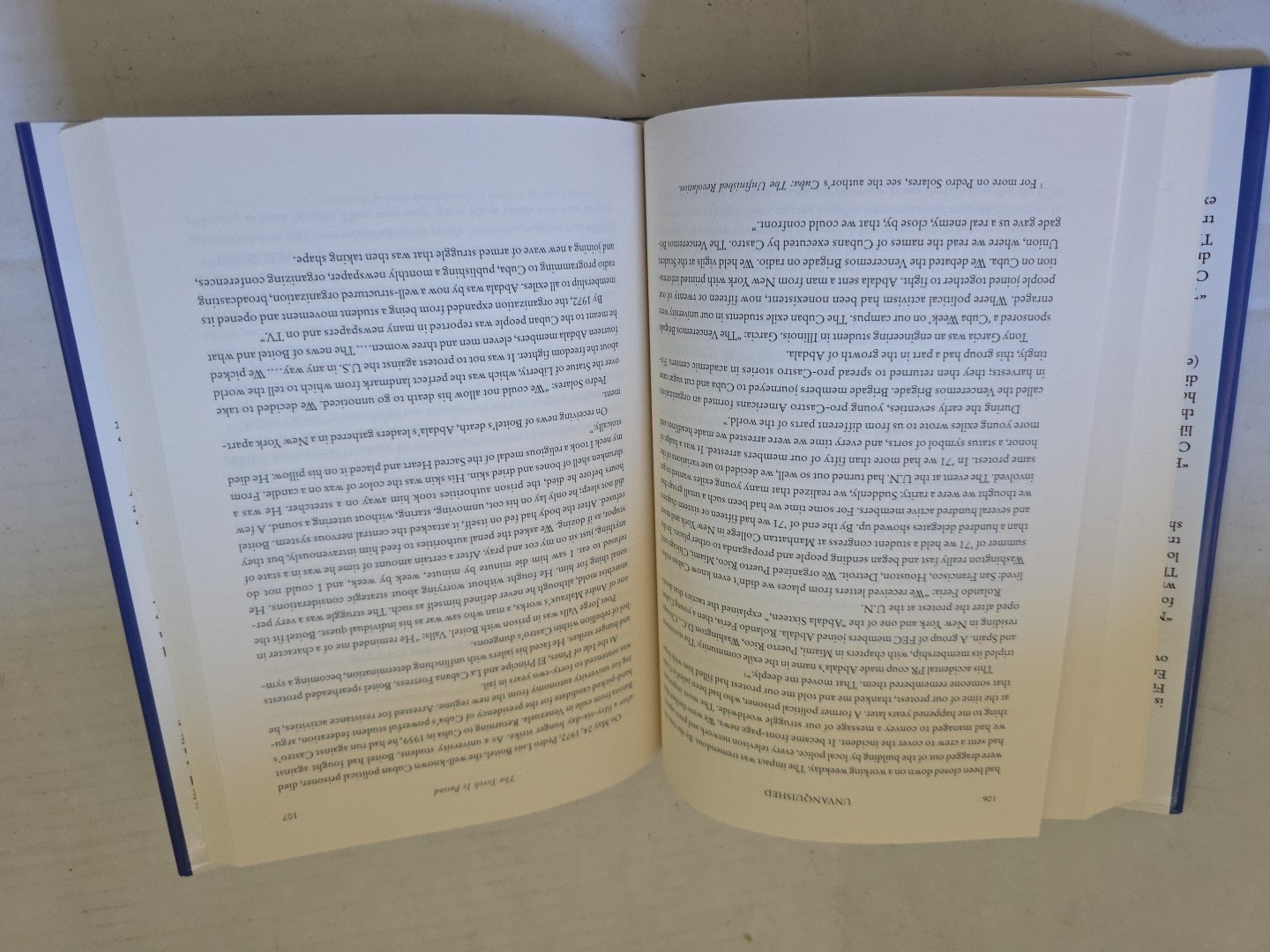 Encinosa 2004 Unvanquished: Cuba’s Resistance to Fidel Castro Hardback 229 Pages