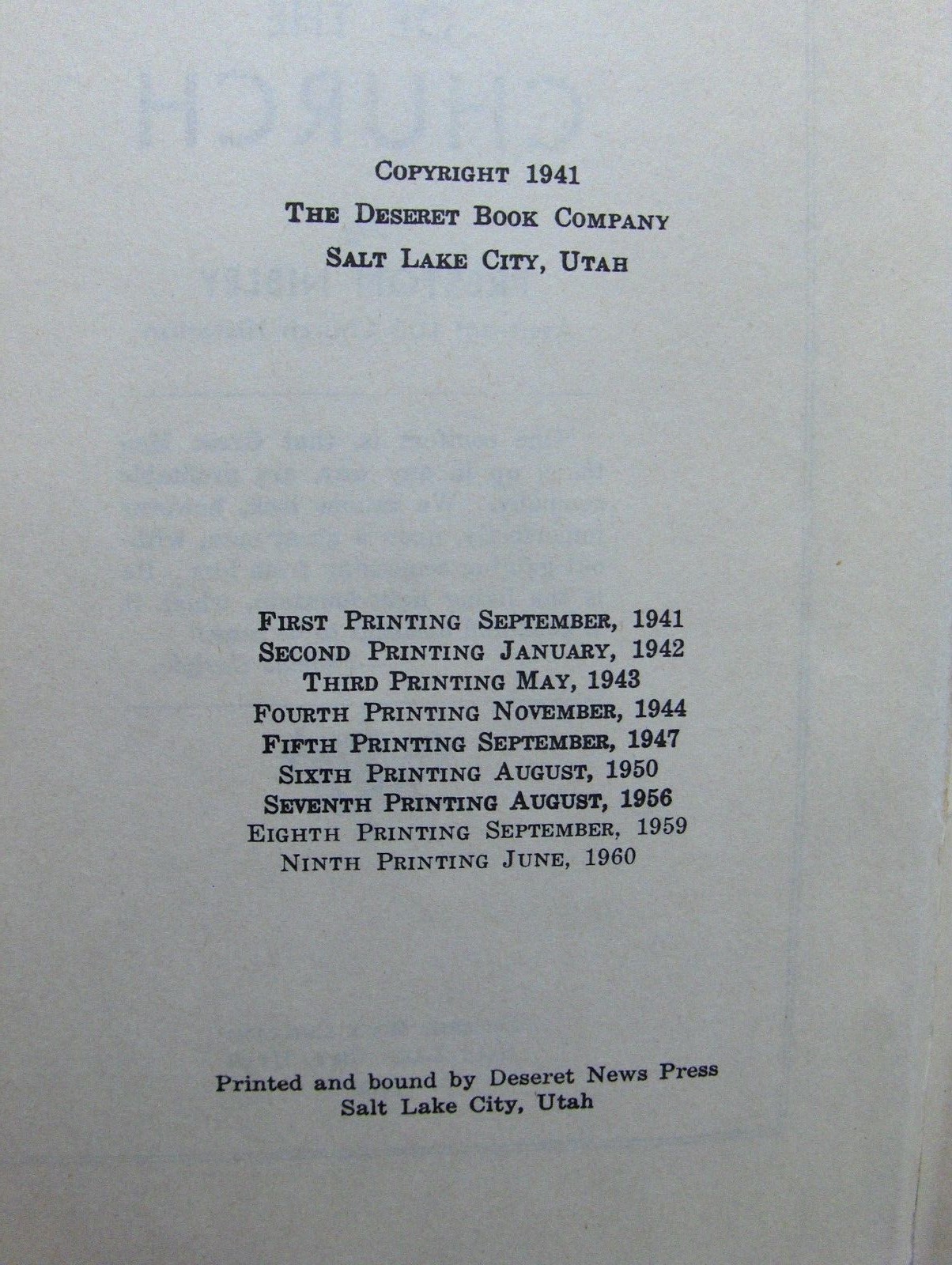 THE PRESIDENTS OF THE Mormon LDS CHURCH 1960 – 9 Biographies Nibley Must Have!