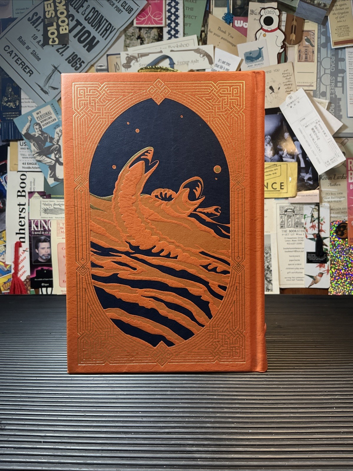 Dune Frank Herbert Deluxe Hardcover ACE Special Edition Leather / Gold Gilt Nice