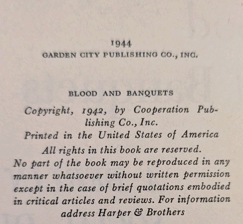 Blood and Banquets A Berlin School Diary
