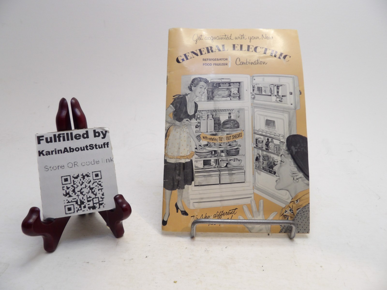 Get Acquainted with your New General Electric Ref. Freezer Combin LH-121 LM-100L