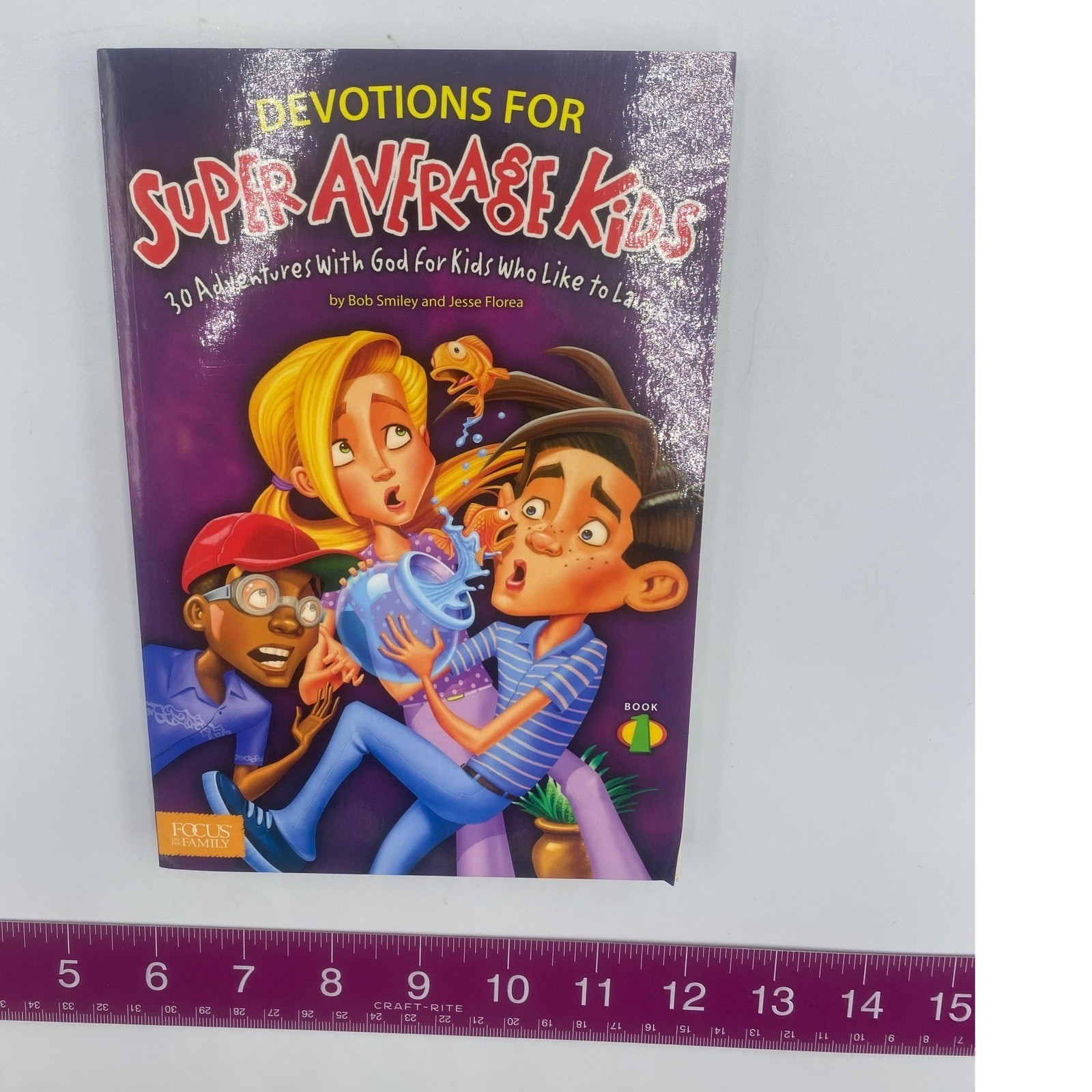 Devotions for Super Average Kids Bob Smiley Jesse Florea Paperback 9781624051524