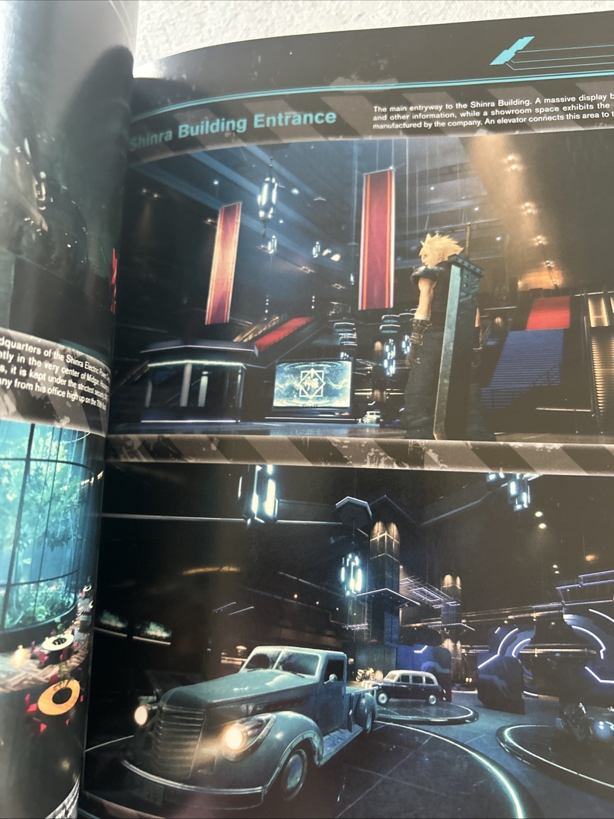 Final Fantasy VII Remake World Preview Hardback Art Book Br6