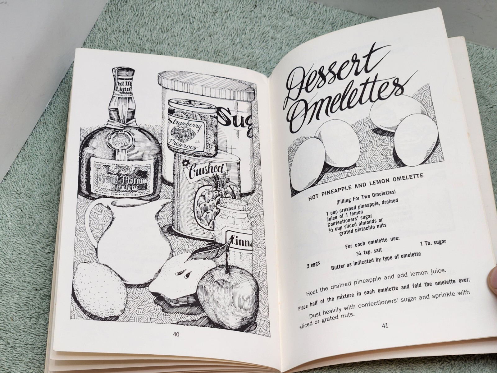 Omelette Originals Cookbook Irena Chalmers Bob Penny 1977 Potpourri Press