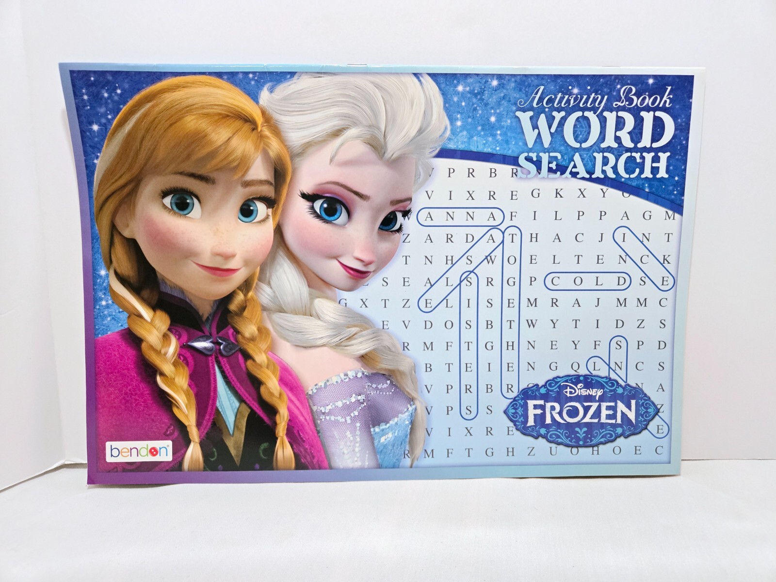 Frozen Giant Disney Activity Book Word Search Paper Pack 24 Pages 16″ x 10.5″