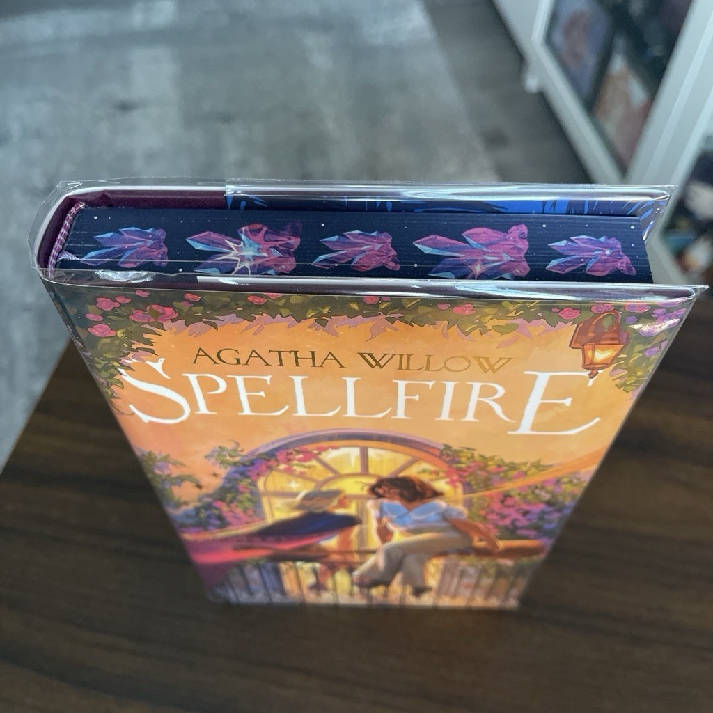 Agatha Willow Spellfire Signed HC The Forbidden Wing Ser. Avon YA Fiction