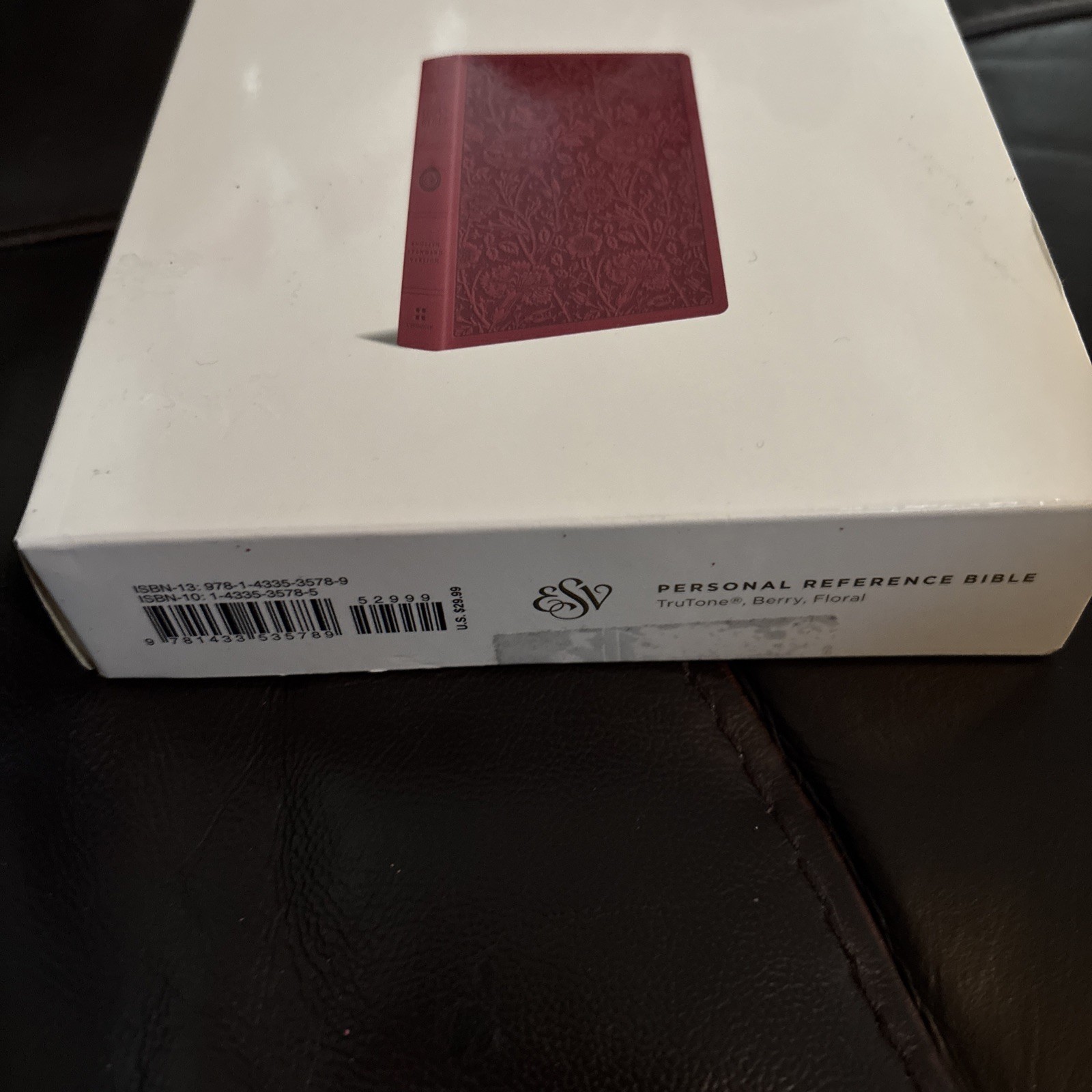 2016 ESV Personal Size Bible TruTone, Berry, Floral