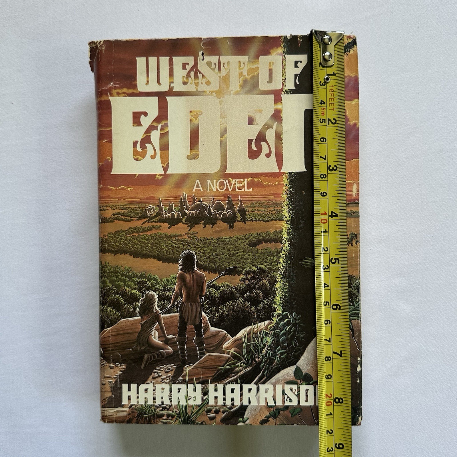 West of Eden A Novel by Harry Harrison 1984 Hardcover