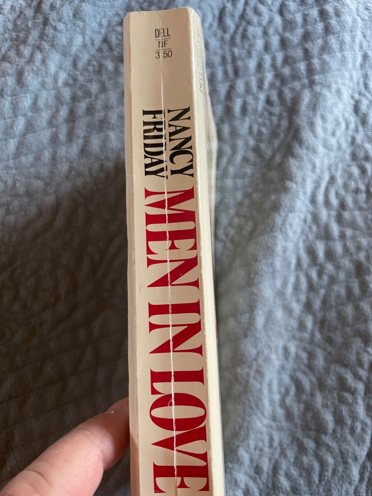 Men in Love by Nancy Friday 1981 Dell Printing Sexual Fantasies Paperback PB