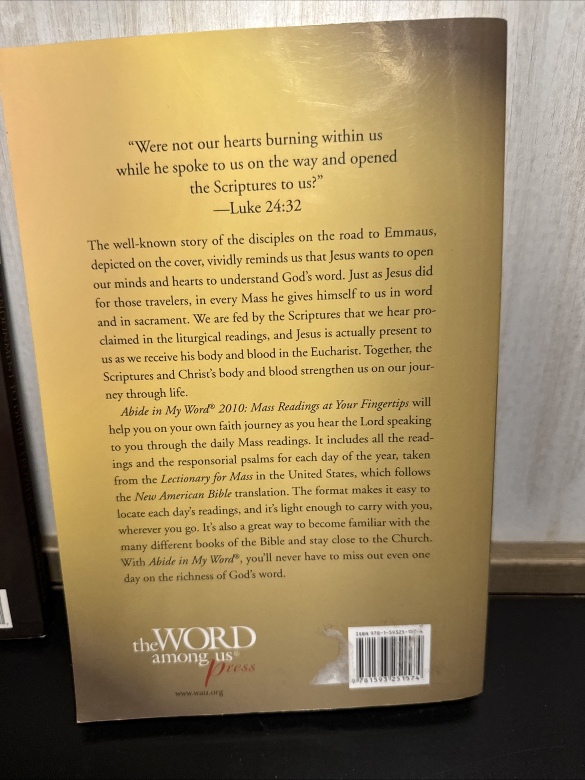 Abide in My Word: 2010 Mass Readings at Your Fingertips & Abandonment To Divine