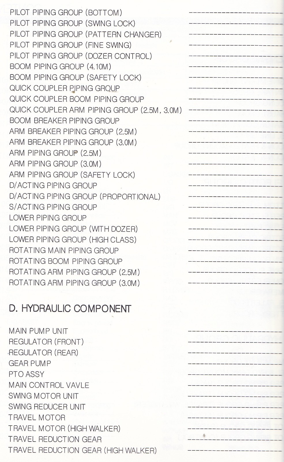 Hyundai Construction HX140LT3 HYDRAULIC EXCAVATOR OPERATOR & PARTS MANUALS 2023