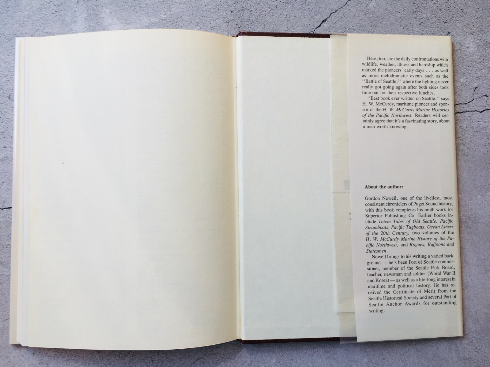 Westward to Alki The Story of David and Louisa Denny Book by Gordon Newell 1977