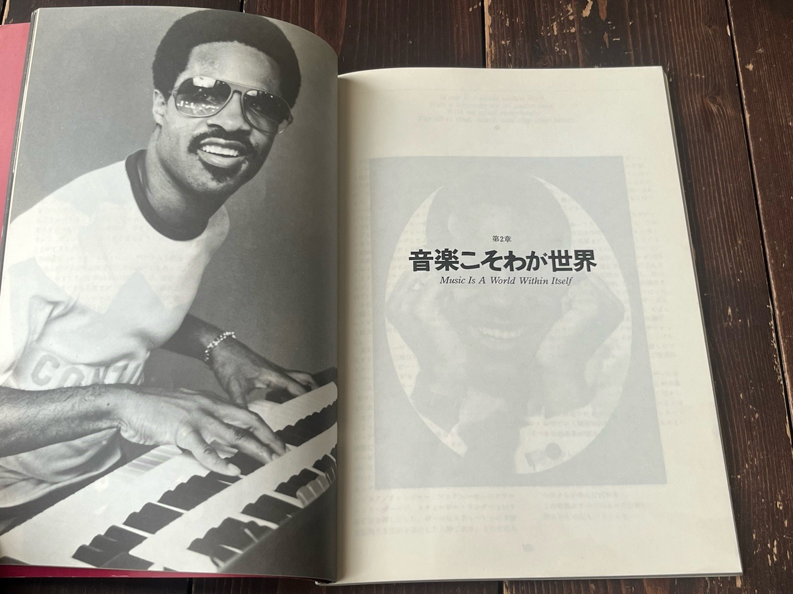 RARE 1979 1ST EDITION THE STORY OF STEVIE WONDER JAPANESE PHOTO BOOK