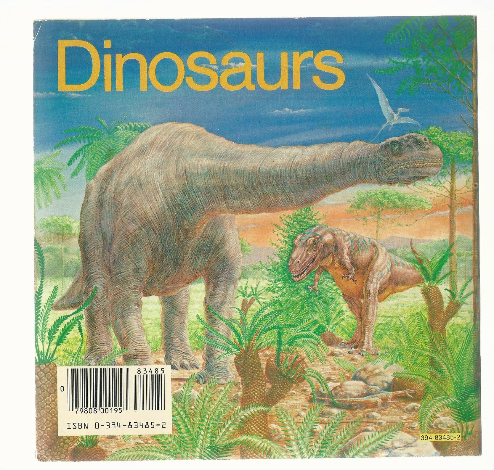 DINOSAURS PB EX+ 1ST PRINTING 1977 Please Read me Random House