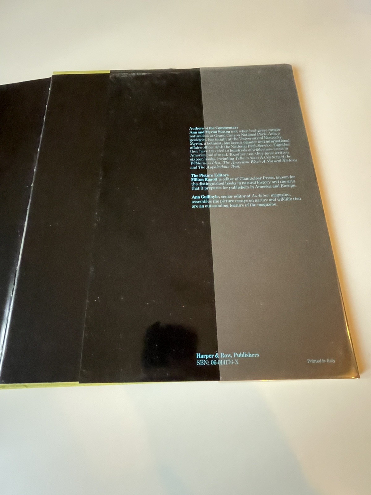 The Wild Places: A Photographic Celebration of Unspoiled America HC DJ In Mylar