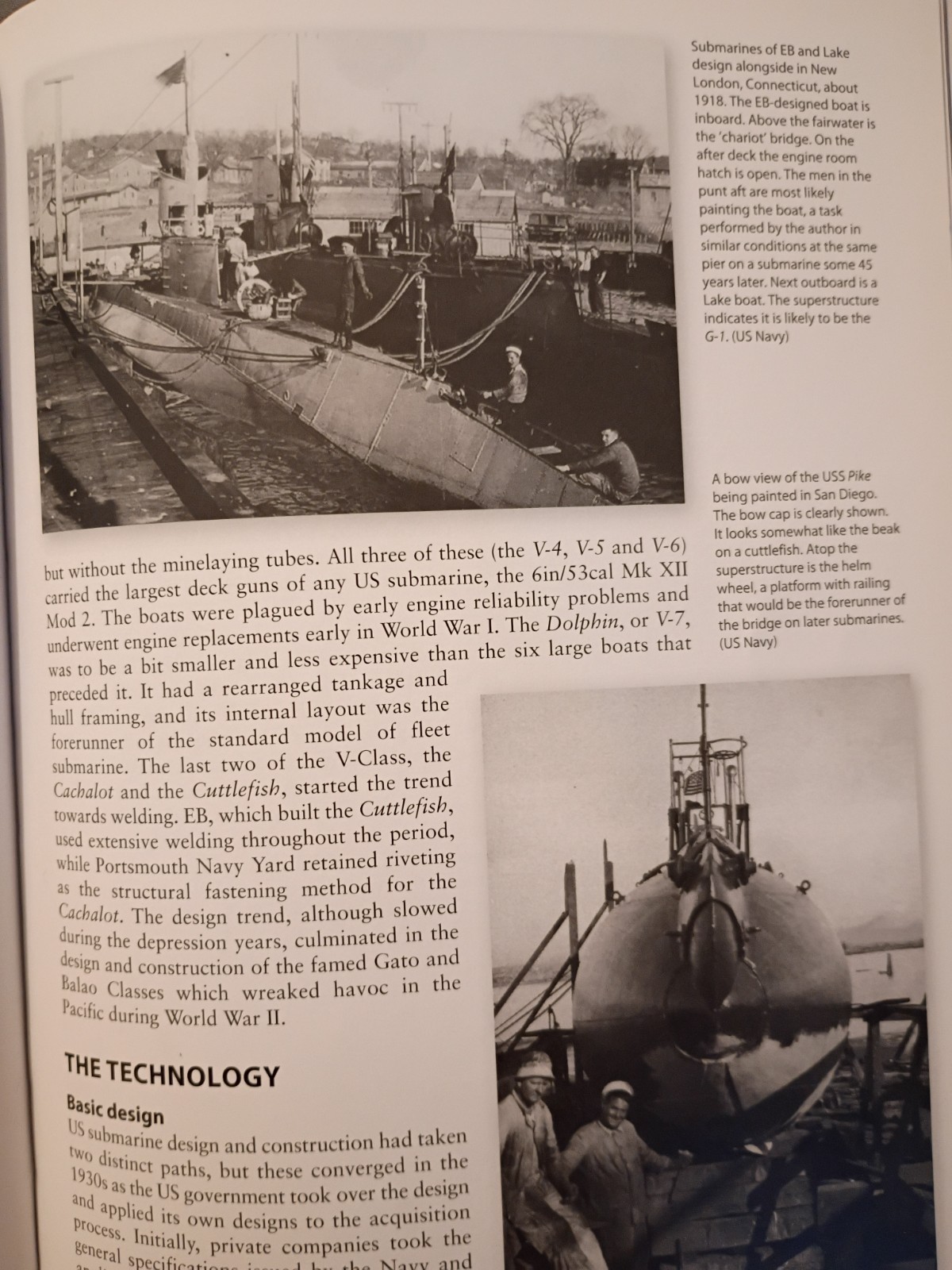 Osprey New Vanguard 175: US Submarines 1900-35 by Jim Christley