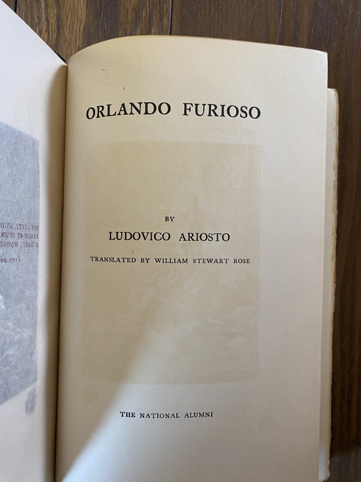 Literature of Italy Lot of 5 National Alumni 1906-1907 Translated into English