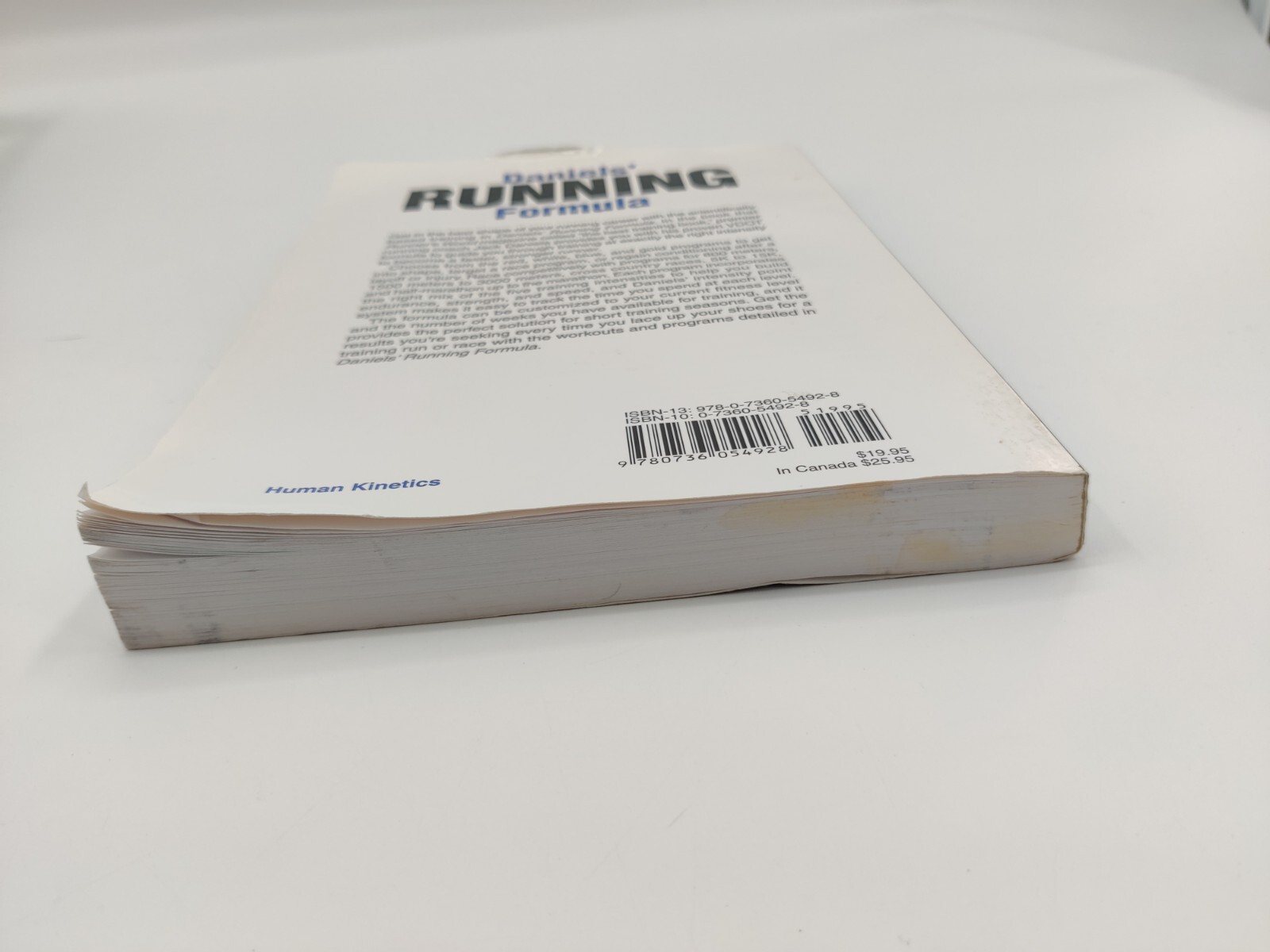 Daniels’ Running Formula – 2nd Edition – Daniels, Jack – Good – paperback