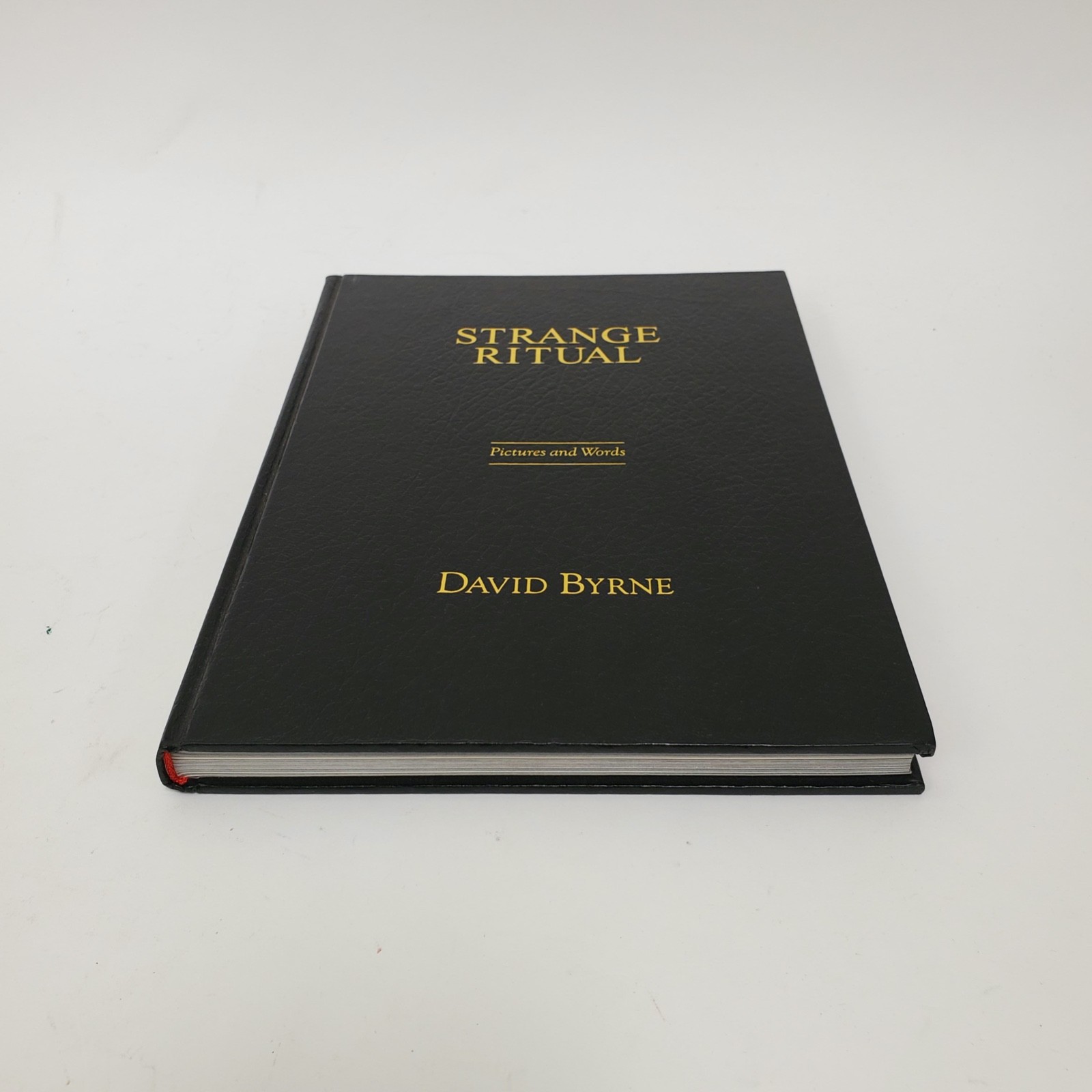 David Byrne Strange Ritual 1995 Hardcover 1st Edition Art Photo Talking Heads