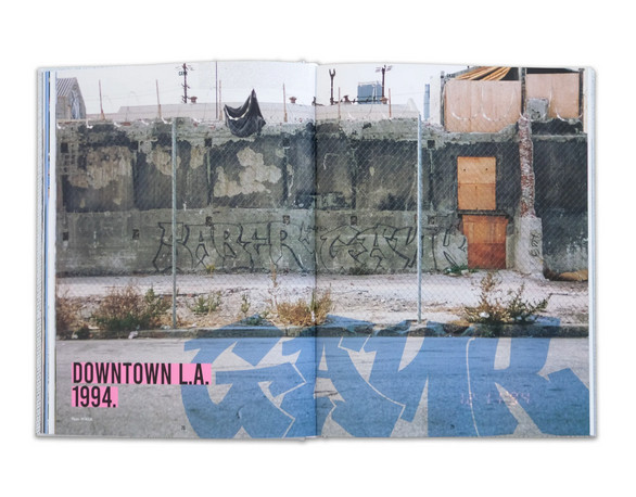 GKAE graffiti book LOS ANGELES MSK AWR Signed by GKAE street art SABER REVOK mta